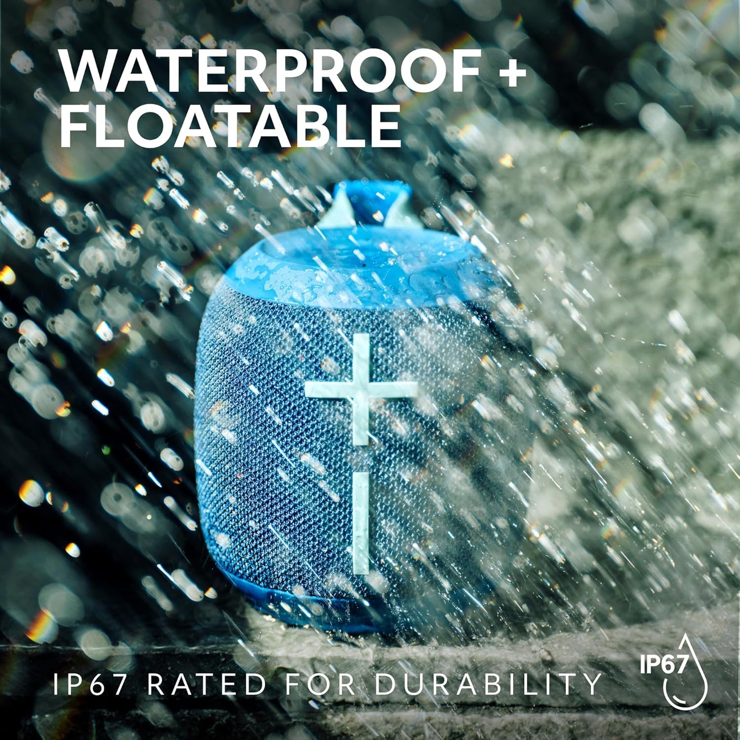 Ultimate Ears WONDERBOOM 4 Portable Waterproof Bluetooth Speaker with Big Bass and 360-Degree Sound, 40 m (131ft) Range (5 color options)