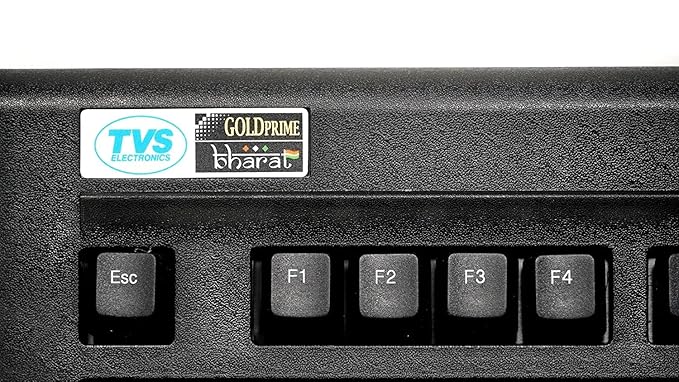 TVS ELECTRONICS USB Gold Keyboard (Black)