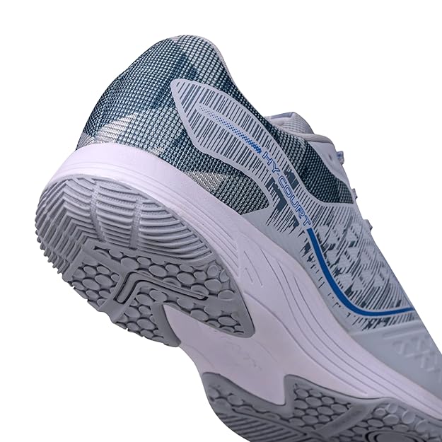 Nivia HY-Court 3.0 Badminton Shoe for Mens, Rubber Sole Shoes with Upper Mesh for Sports, Badminton, Volleyball, Squash, Table Tennis, Nonmarking Sole