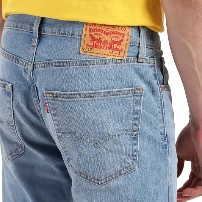 Levi's Men's 512 Slim Tapered Fit Mid Rise Jeans
