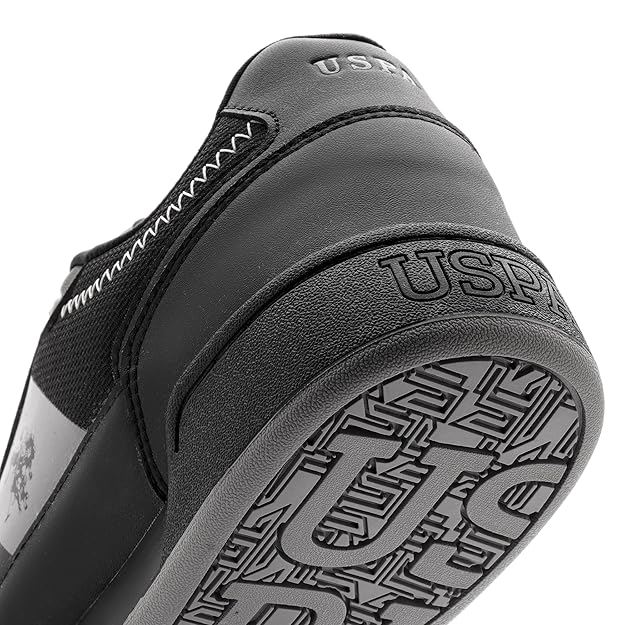 US Polo Association Men LUIS Driving Shoes (Black)
