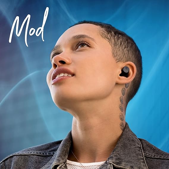 Skullcandy Mod in-Ear Wireless Earbuds, 34 Hr Battery, Microphone, Works with iPhone Android and Bluetooth Devices (2 Color options)