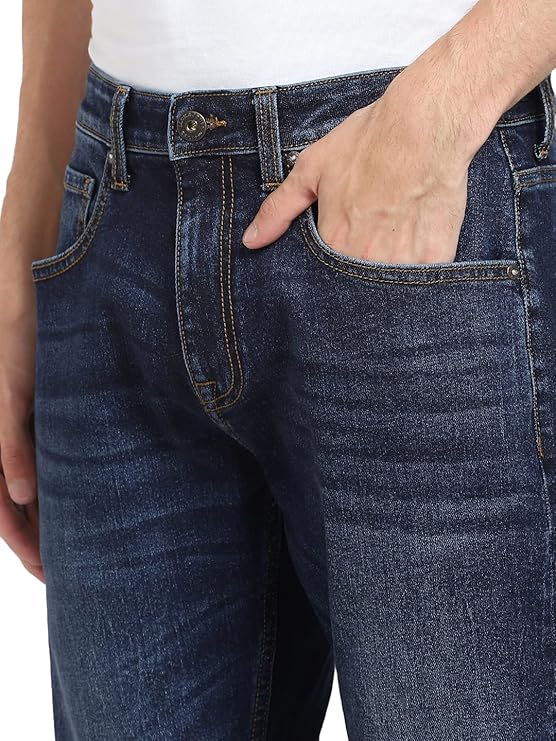 JACK & JONES Men Low Rise Bootcut Light Fade Jeans