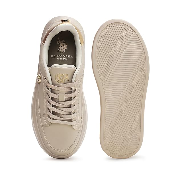 U.S. Polo Assn. Women Lace Up Sneaker Shoes