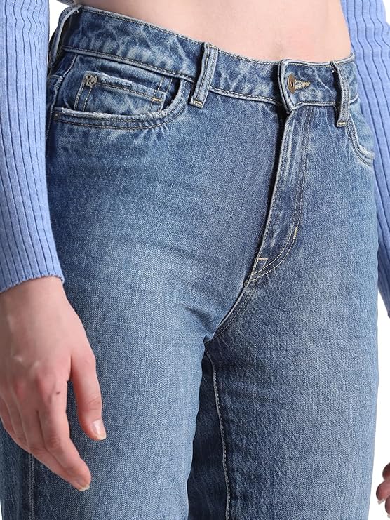 ONLY Women's High Rise Slim Jeans
