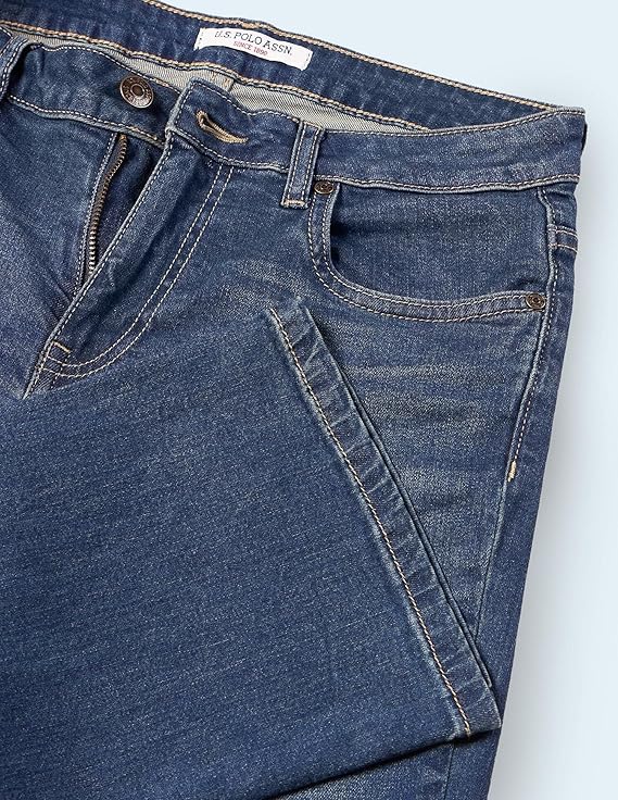 U.S. POLO ASSN. Women's Loose High Rise Jeans