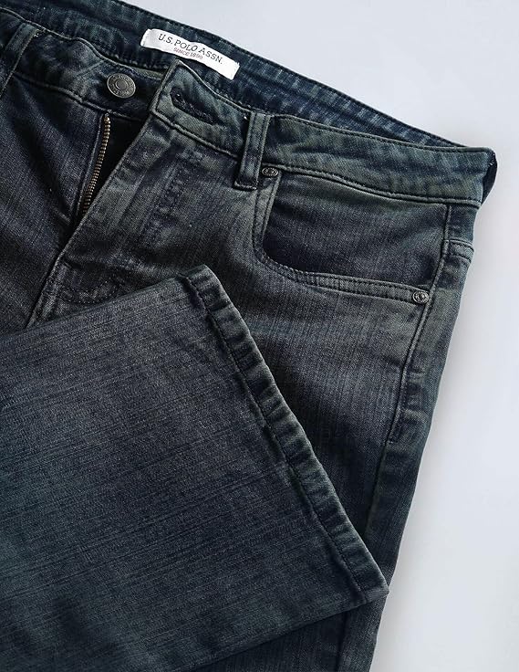 U.S. POLO ASSN. Women's Loose High Rise Jeans