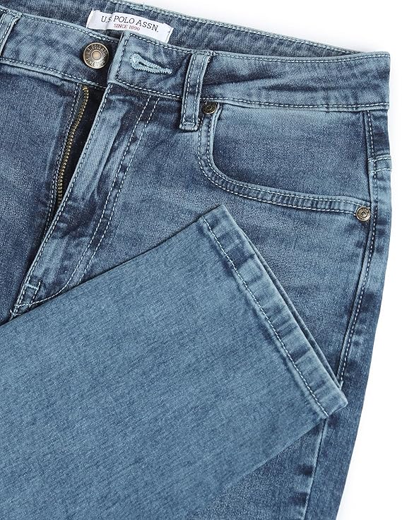 U.S. POLO ASSN. Women's Slim Fit High Rise Jeans