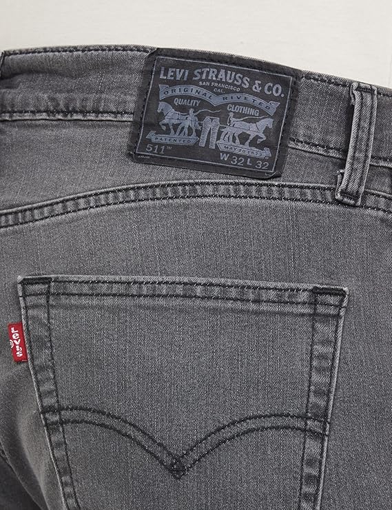Levi's Men's 511 Mid Rise Slim Mid-Rise Regular Jeans