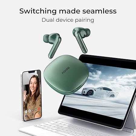 Noise Newly Launched Air Buds Pro 4 in-Ear True Wireless Earbuds, Hybrid ANC (Upto 40dB), 50H of Playtime (4 Color options)