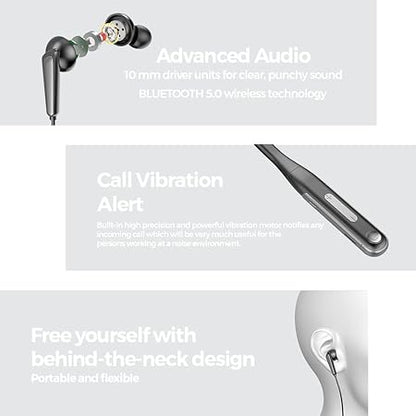 Trands Neckband Wireless Earphone- Black