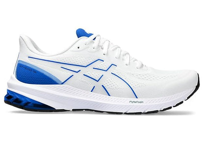 ASICS Men's Gt-1000 12 Running Shoes (White Blue)