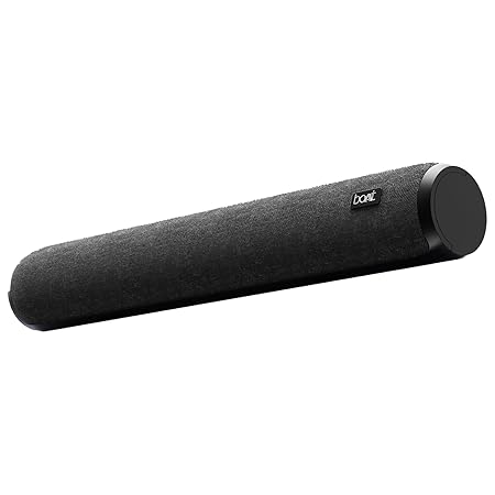 Boat Aavante bar 600 Bluetooth Soundbar with 25W RMS Boat Signature Sound, 2.0 Channel, Upto 7 Hours Playback (Jade Black)