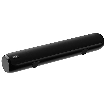 boAt Aavante Bar 610 Bluetooth Soundbar with 25W RMS Signature Sound, 2.0 Channel with Dual Passive Radiators, Upto 7 Hours Playback (Black)
