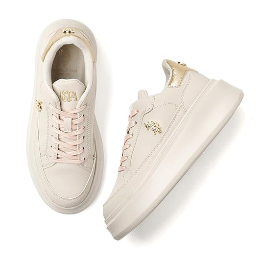 U.S. Polo Assn. Women Lace Up Sneaker Shoes