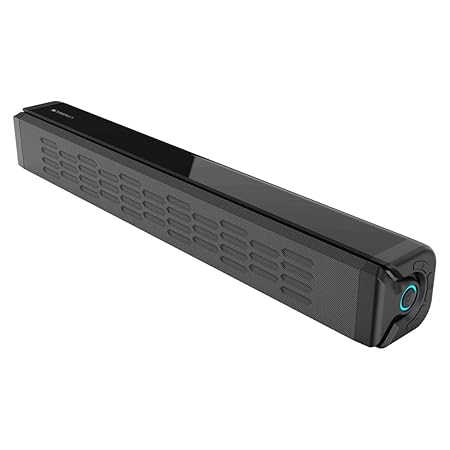ZEBRONICS 42 Watts Bluetooth Soundbar, 12 Hours Playback, Powerful Dual Drivers, LED Indicator, Type C Charging, BTv5.0, mSD, AUX (Juke BAR 1610, Glossy Black)