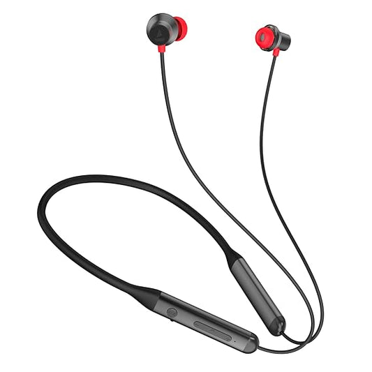 Boat Rockerz 330ANC Bluetooth Neckband in Ear Earphones with mic, 24H Playback & ENx Tech (2 Color options)
