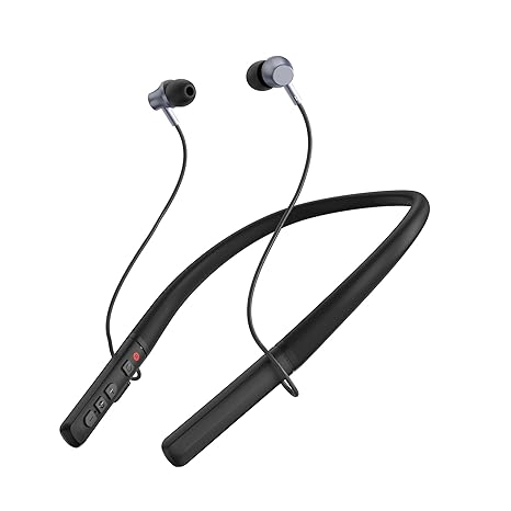 DIGGINGSOUND Hearing Aids, Neckband Hearing Aids with Bluetooth, Hearing Aid Amplifier for Seniors (Black)