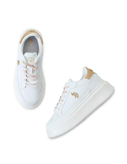 U.S. Polo Assn. Women Lace Up Sneaker Shoes