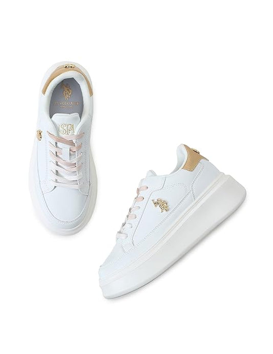 U.S. Polo Assn. Women Lace Up Sneaker Shoes