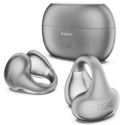boAt Airdopes Loop OWS Earbuds w/Clip-On Fit, Air Conduction Tech, 50HRS Battery, 4Mics ENx (3 Color options)