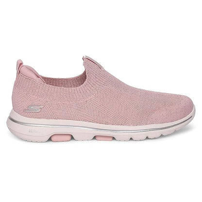 Skechers Women Go Walk 5 Starlit Walking Shoes (Pink)