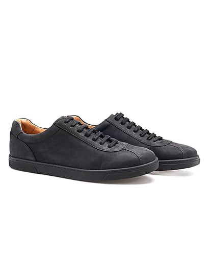 Symbol Premium Mens Smart Casual Nubuck Leather Sneakers