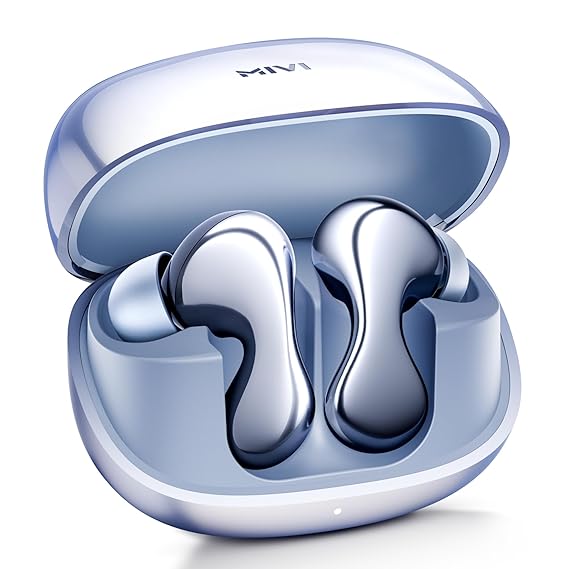 Mivi SuperPods Immersio [Flagship Launch] in Ear Ear Buds Wireless, Dolby Audio, 3D Soundstage, 60H Playtime, AI ENC, Bluetooth TWS, BT v5.4 Earbuds (3 Color options)