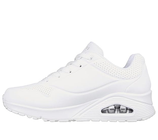 Skechers Women Uno Stand On Air Sneakers (White)