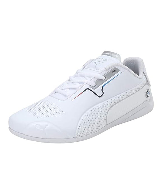 Puma Mens Scuderia Ferrari Drift Cat 8 Shoes Sneaker (White)