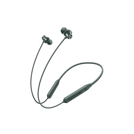 OnePlus Bullets Wireless Z2 ANC Bluetooth in Ear Earphones with Mic, 45dB Hybrid ANC, 20 Hrs Music, 28 Hrs Battery (Grand Green)