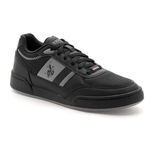 US Polo Association Men LUIS Driving Shoes (Black)