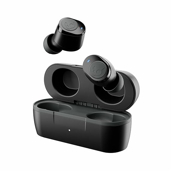 Skullcandy Jib True 2 in-Ear Wireless in Ear Earbuds, 32 Hr Battery (Black)