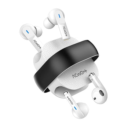 ACwO Dwots Fire India's First in Ear + Half-in-Earbuds in One Case, 3+3 EQ Modes, Wireless Charging Enabled, AI-ENC with Quad Mic (3 Color options)