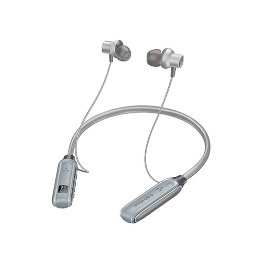 Promate Leap in Ear Neckband Earphones,Premium Dynamic Hd Sporty Neckband Earphones | 150H Playtime (2 color options)