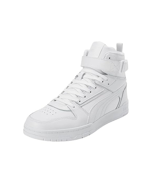 Puma Men Lace Up Sneaker Shoes (White)