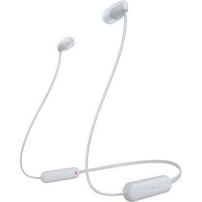 Sony WI-C100 Wireless Headphones with Customizable Equalizer for Deep Bass & 25 Hrs Battery (4 color options)