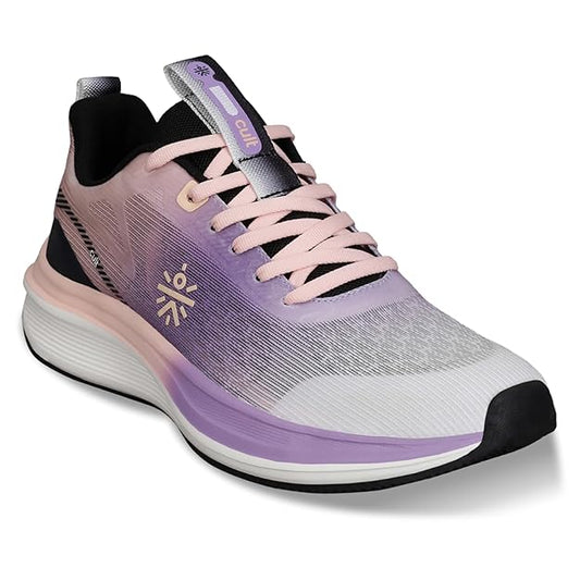 Cult Women's Aetheris Running Shoes (Purple & Peach)