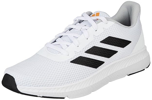 adidas Men Lace Up Running Shoes (White)