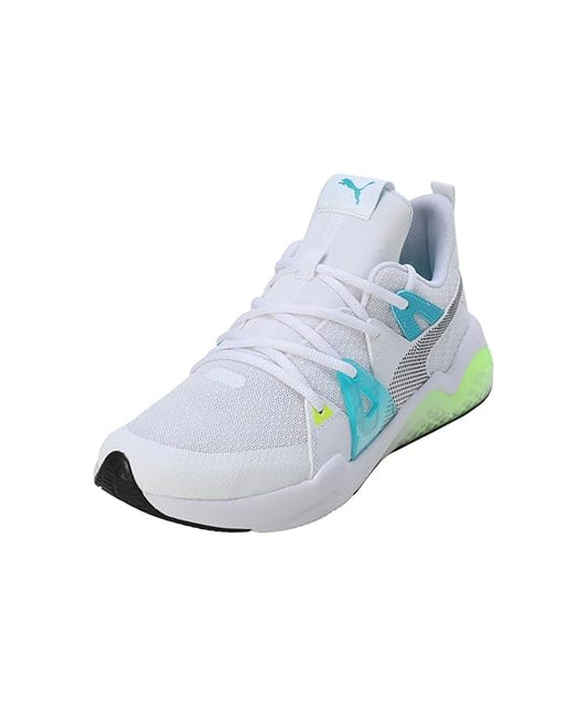 Puma Men Cell Fraction Fade Res Running Shoe (WHITE)