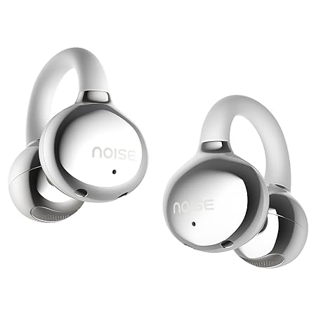 Noise Newly Launched Air Clips Wireless Open Ear Earbuds with Chrome Finish, AirWave™ Technology,Up-to 40H Playtime (3 Color options)