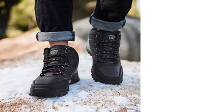 Custom Men's Winter Outdoor Trekking Boots High Quality Non-slip Climbing Hiking Shoes