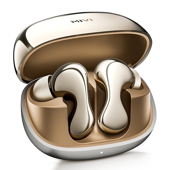 Mivi SuperPods Immersio [Flagship Launch] in Ear Ear Buds Wireless, Dolby Audio, 3D Soundstage, 60H Playtime, AI ENC, Bluetooth TWS, BT v5.4 Earbuds (3 Color options)