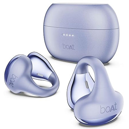 boAt Airdopes Loop OWS Earbuds w/Clip-On Fit, Air Conduction Tech, 50HRS Battery, 4Mics ENx (3 Color options)