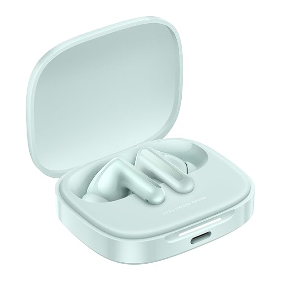 Redmi Buds 6, Dual Driver TWS in Ear Earbuds, 49dB Hybrid Active Noise Cancellation, 42 Hrs Playtime (3 color options)