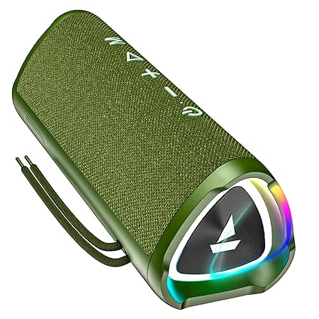 boAt Stone 750 Bluetooth Speaker with 12W Signature Sound, RGB LEDs, Up to 12 hrs Playback, TWS Mode, Bluetooth v5.3 (3 color options)