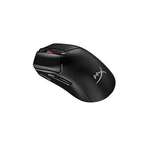 HyperX Pulsefire Haste 2 Core Gaming Mouse,Ultra Lightweight, 61g, 100 Hour Battery Life, 2.4Ghz Wireless, Up to 26000 DPI - Black