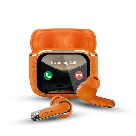 ACwO DwOTS Bold Earbuds | India’s 1st Smart 1.83” True HD Touch Display | ANC (32dB) | 60Hrs Playtime (3 Color options)