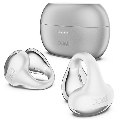 boAt Airdopes Loop OWS Earbuds w/Clip-On Fit, Air Conduction Tech, 50HRS Battery, 4Mics ENx (3 Color options)