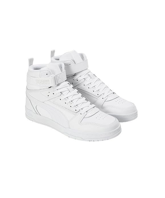 Puma Men Lace Up Sneaker Shoes (White)